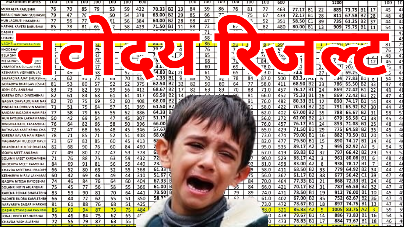 Navodaya Result Download Here – पूरी जानकारी, रिज़ल्ट चेक करने का तरीका और आगे की प्रक्रिया