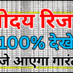 Navodaya Result Out – यहाँ से देखें अपना नाम